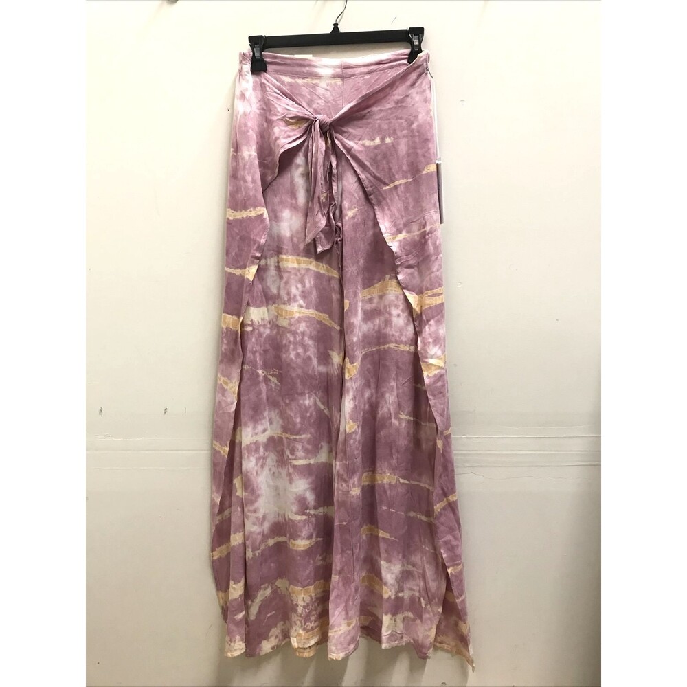 Young Fabulous & Broke Tie Dye Fauna Pant Split Wide Leg